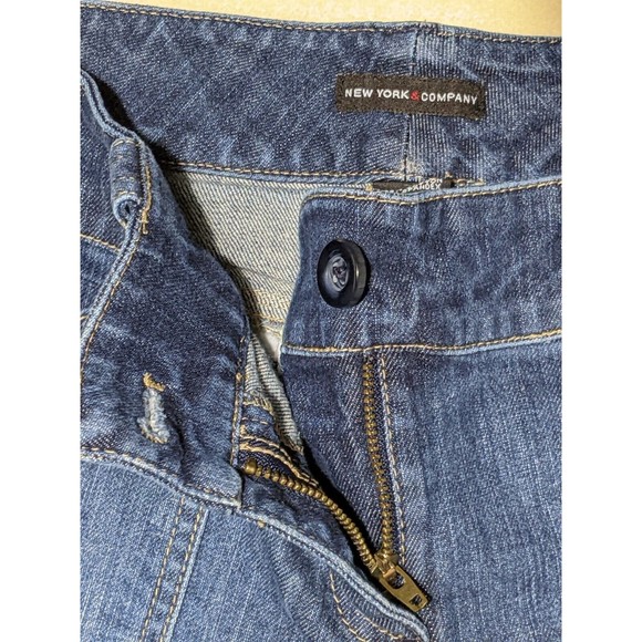 New York & Company Jeans Women’s Size 6 Bootcut Mid Rise Inseam 30" - Picture 6 of 11